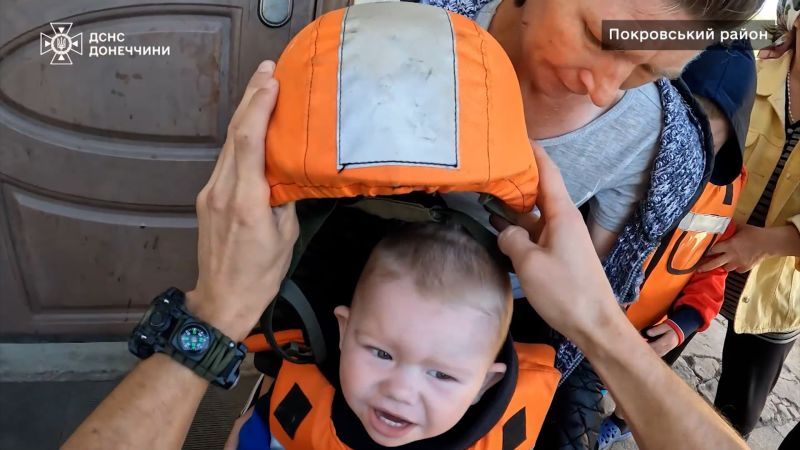 Ukraine Orders Mandatory Evacuations for 128 Children as Eastern Frontline Tensions Surge