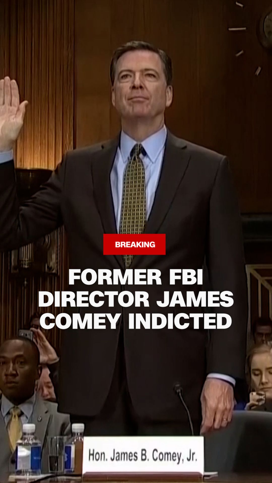 Former FBI Director James Comey Charged a Third Time in National Defense Information Leak Case